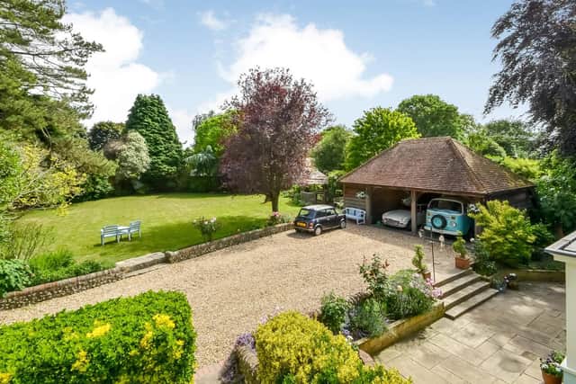 It has a garage and gated car parking facilities.