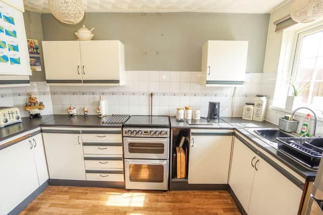 It has a conservatory, utility and cloakroom as well as a lounge and kitchen/ diner.