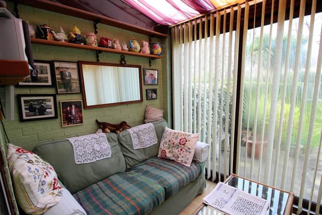It also has a sun room and has double glazing and gas fired central heating.