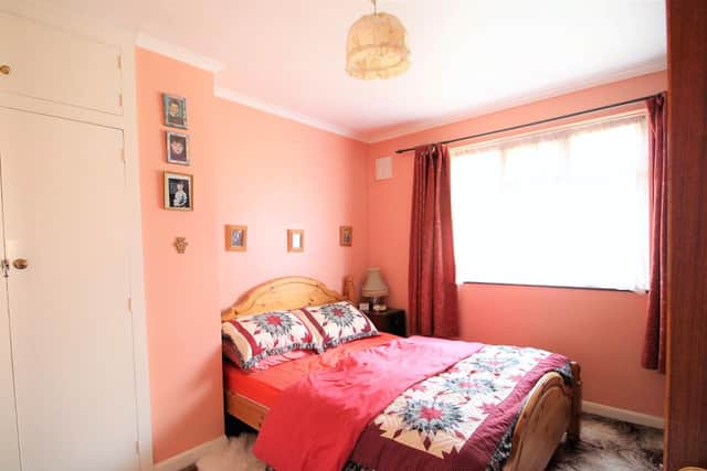 It has three spacious bedrooms and is close to two schools for those with a family.