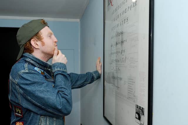 Staff from The News, Portsmouth, had a go at the escape room in a shipping container at The Pyramids, Southsea, run by Challenger Escapes on Wednesday, April 24.
Pictured is: Matt Mohan-Hickson.
Picture: Sarah Standing (240419-6990)