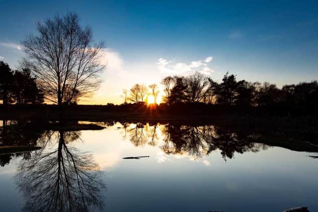 Simon Petitt - Hatchet Pond sunset