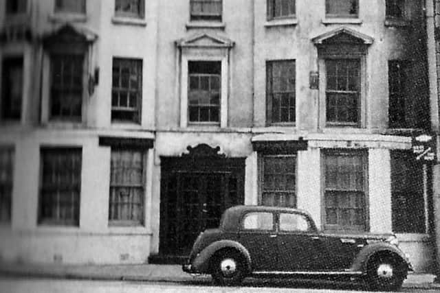 This is the Sally Port Hotel in High Street, Old Portsmouth where Crabb spent his last night. Sadly, it is now closed.