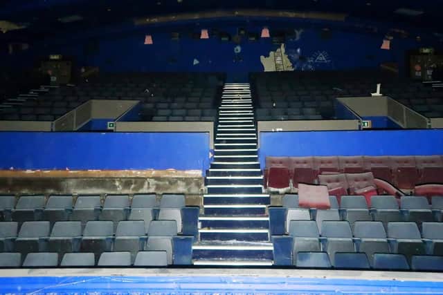 Screen One of the derelict Odeon cinema in North End Picture: Simon Waitland
