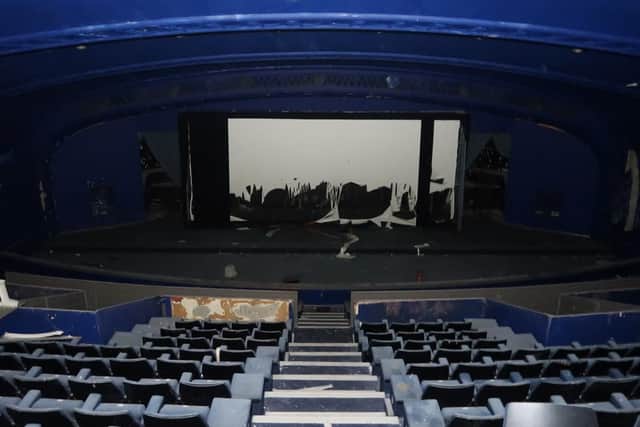 Screen One of the derelict Odeon cinema in North End Picture: Simon Waitland