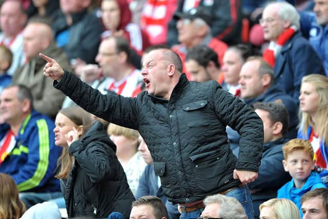 Sunderland fans at the Stadium of Light. Picture by FRANK REID