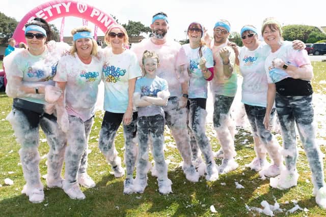 Pictured is: The Push fitness group from the Isle of Wight.

Picture: Keith Woodland (110519-78)