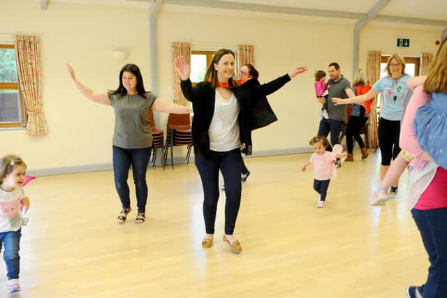 Children all across the UK took on a sponsored Watch Me Fly dance challenge at their Diddi dance class Picture: Sarah Standing (130519-9061)