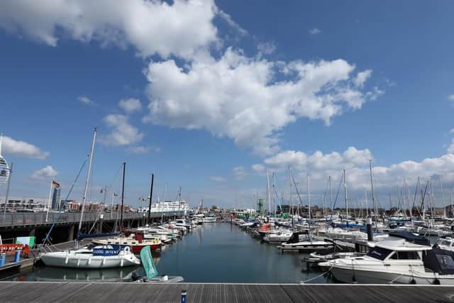 Haslar Marina, Gosport. Picture: Chris Moorhouse    (110519-22)