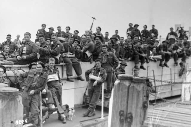 D Day 75 glass plates