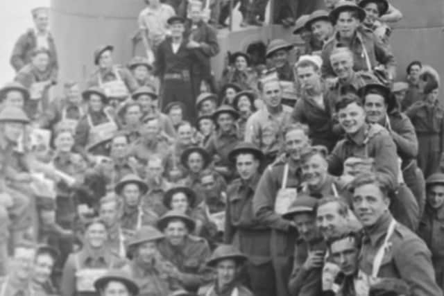 D Day 75 glass plates