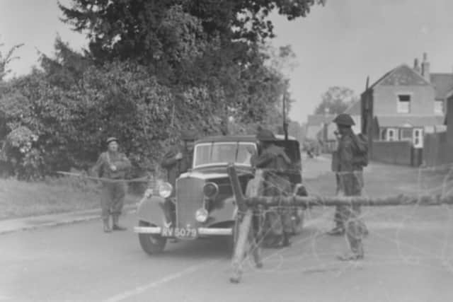 D Day 75 glass plates