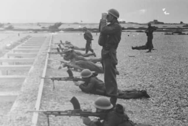 D Day 75 glass plates