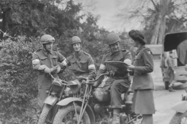 D Day 75 glass plates