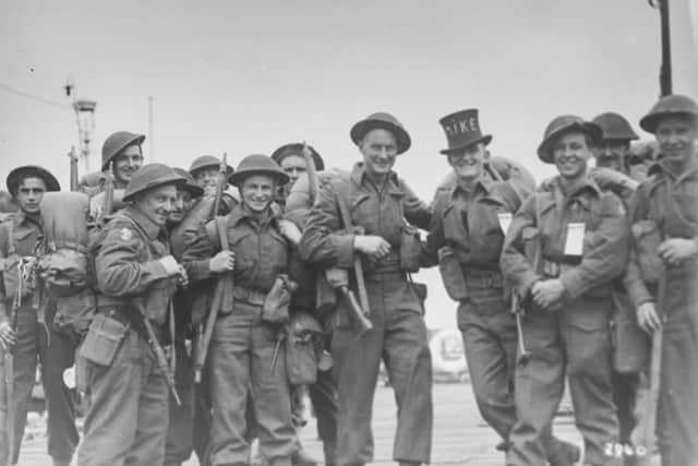 D Day 75 glass plates