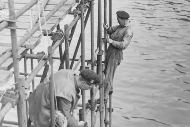 D Day 75 glass plates