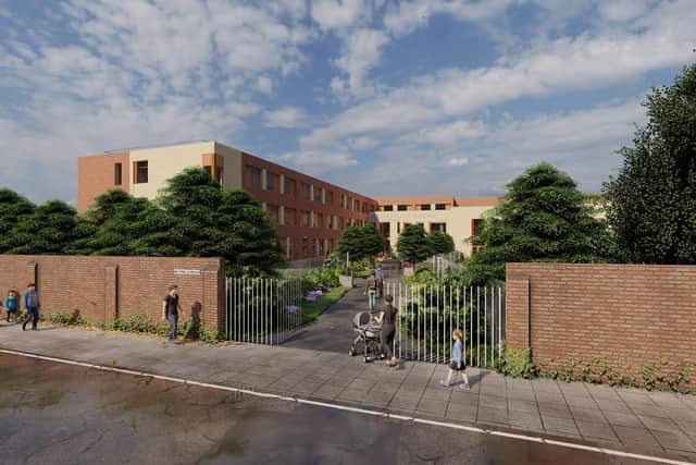 An artist's impression of how the new Mayfield School in Copnor could look. Picture from Noviun Architects