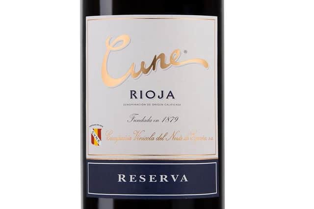 Cune Reserva 2013, Rioja