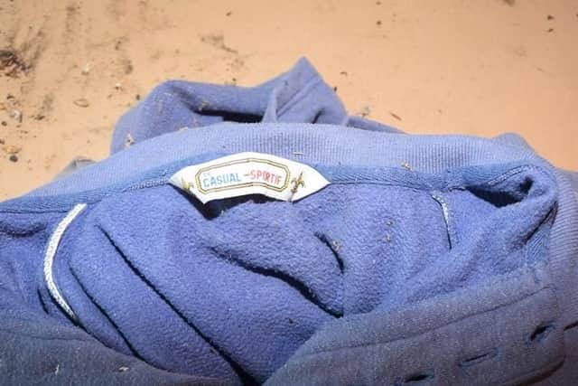 The jumper he was wearing