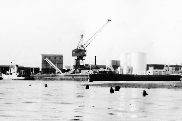 Twyford Wharf in the upper reaches of Portsmouth Harbour, 1968. Picture: Barry Cox Collection.