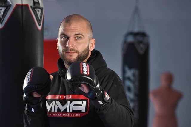 Kieran Pugh at Stubbington Gym