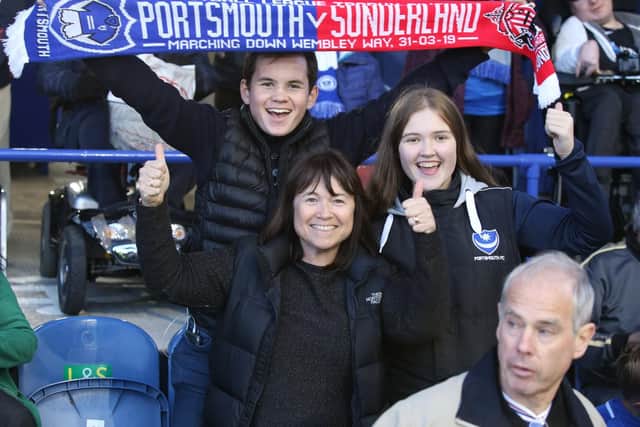 Pompey vs Sunderland at Fratton Park. Picture: Habibur Rahman