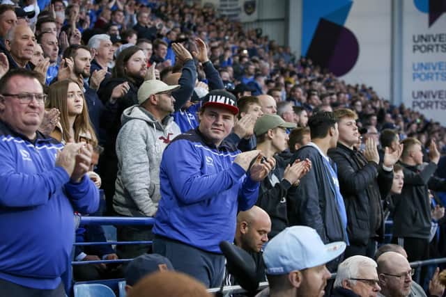 Pompey vs Sunderland at Fratton Park. Picture: Habibur Rahman