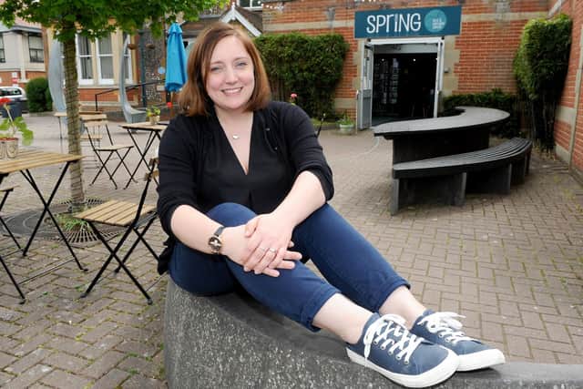 Sophie Fullerlove is the director and chief executive of The Spring Arts and Heritage Centre. Picture: Sarah Standing