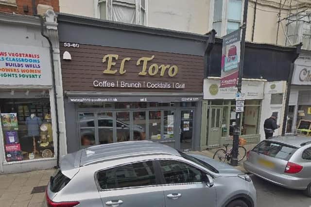 El Toro in Osborne Road, Southsea. Picture: Google Street View