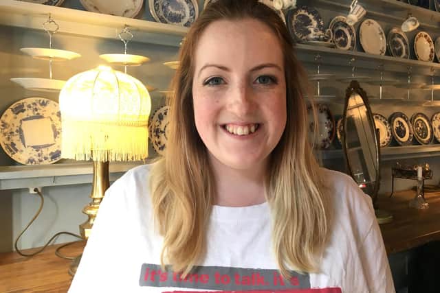 Student union worker Hannah Morton is a Time to Change champion
