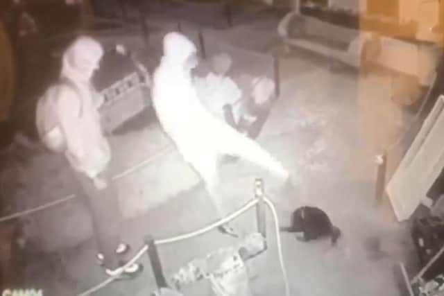 CCTV footage from Southsea Model Village