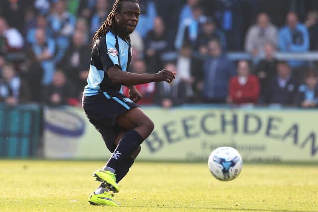 Aged 34, released from Wycombe Wanderers, 6 apps (2014-15)
