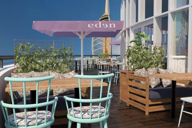 Eden is a new entertainment venue opening in the heart of Portsmouth in July 2019 offering an inclusive experience for guests to drink, dine, dance and discover.