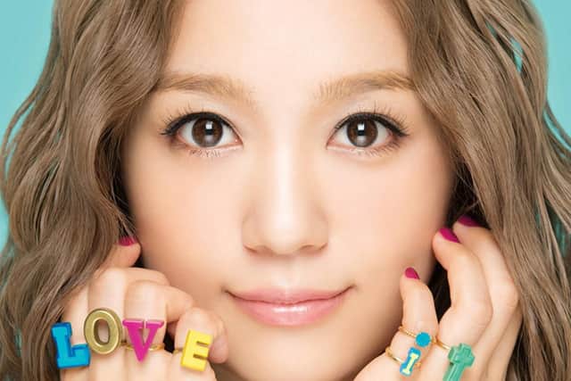 Japanese pop star Kana Nishino who Becky Jerams has written a hit song for