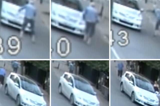 Do you recognise this man in the stills from the video? Picture: Metropolitan Police/PA Wire
