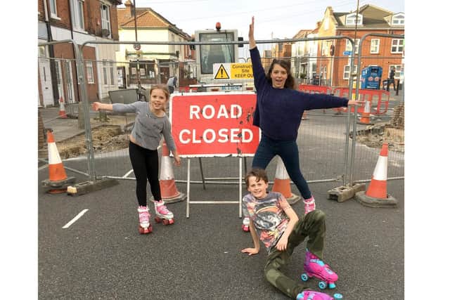 From left, Robyn Mellor, Sammy Piper, Eve Mellor