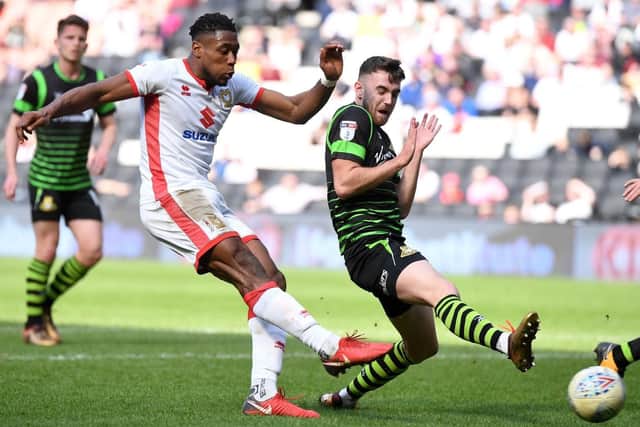 Jackett is an admirer and had a season to remember scoring 19 goals for promoted MK Dons in League Two