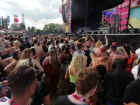 Revellers at South Central Festival