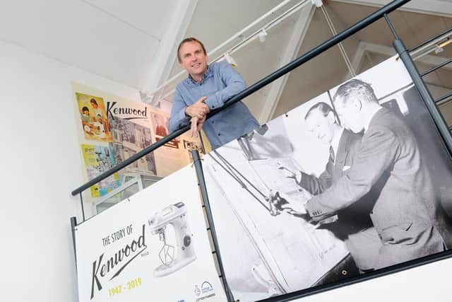 The Spring Arts a Heritage Centre is currently holding a Kenwood in Havant exhibition until June 29, 2019. Pictured is Steve Murray, project co-ordinator. Picture: Sarah Standing (300419-7553)