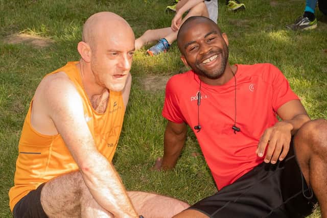 Nick Western and Arthur Mukombero