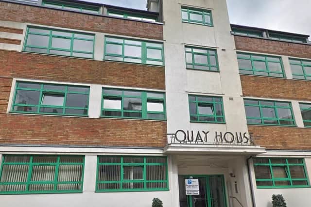 This building in Broad Street, Old Portsmouth, served as the Embarkation Area Headquarters for Portsmouth and it was wear they co-ordinated the loading of troops onto boats in the city for the landings.