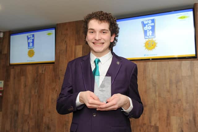 We can do it awards 2018 held at the Gaiety Bar, Southsea.
Spirit of youth, Harley Salter.

Picture: Habibur Rahman
