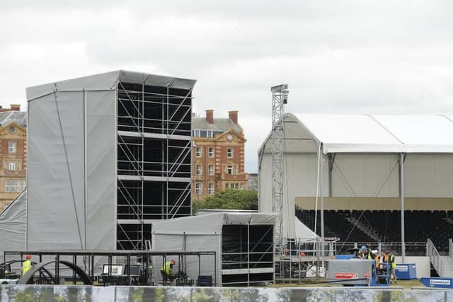 D Day preparations underway on Southsea Common. Picture: (310519-4)