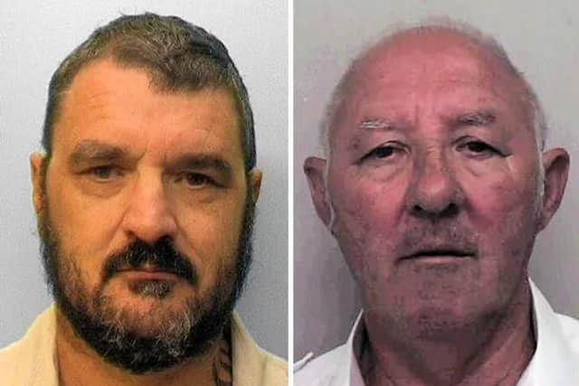 David (left) and Patrick (right) Pearless have been jailed.