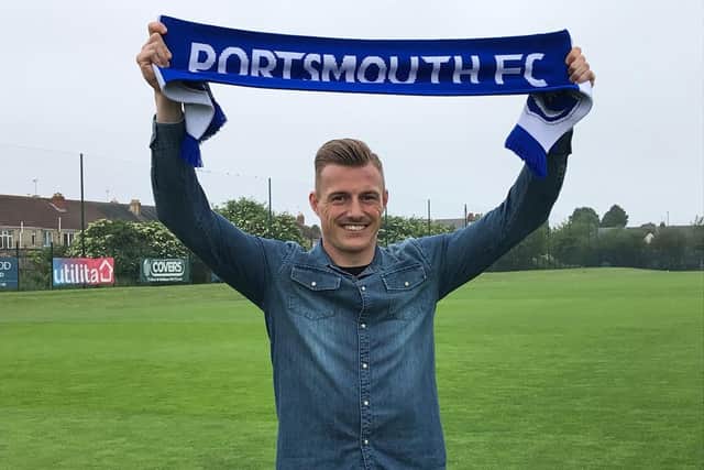 Pompey keeper Craig MacGillivray signed a year ago tomorrow - the third arrival of the summer