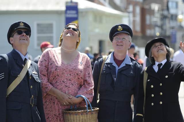 D-Day event at Portsmouth Historic Dockyard. Picture: Ian Hargreaves (010619-4)