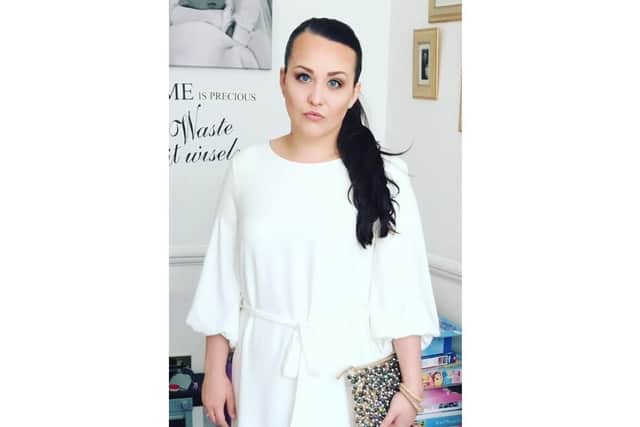 Amber Fountain, Daryl Thomson's girlfriend, who was left with serious brain damage after a cardiac arrest in February