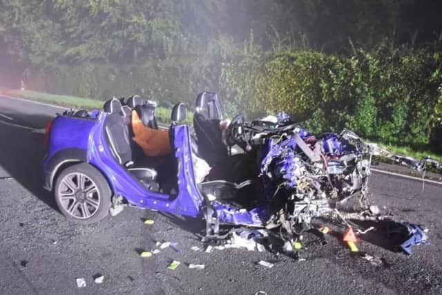 The fatal crash happened in September 2017. Picture: Sussex Police