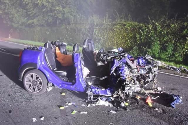 The fatal crash happened in September 2017. Picture: Sussex Police