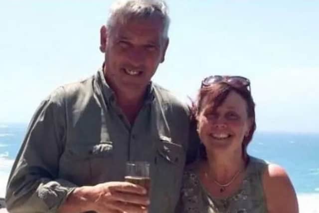 Family handout photo of David and Linda Evans who died in the crash. Picture: Sussex Police/ Family Handout